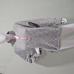 TEK GEAR Grey Pullover w/ Zipper